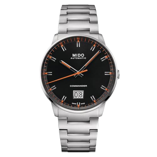 MIDO Commander Big Date - Swiss Automatic Watch for Men - Black Dial - Case 42mm - M0216261105100 - Image 1