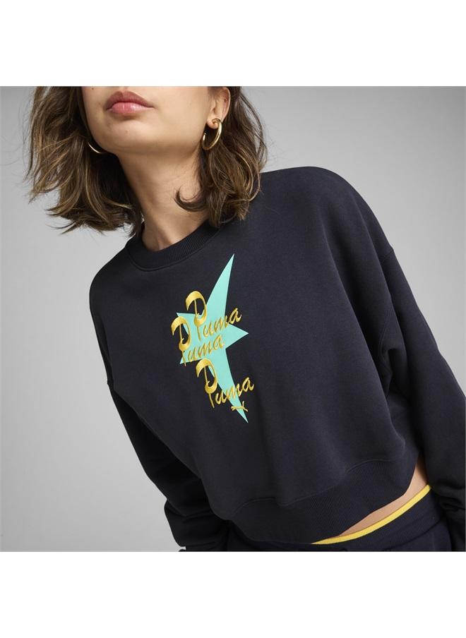 PUMA Road To Unity Oversized Graphic Crew Women - Image 5