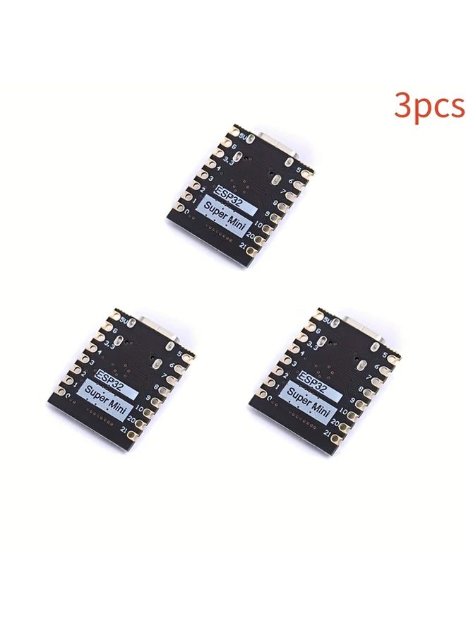3Pcs ESP32 C3 Super Mini Development Board Microcontroller IoT Kit - Image 4