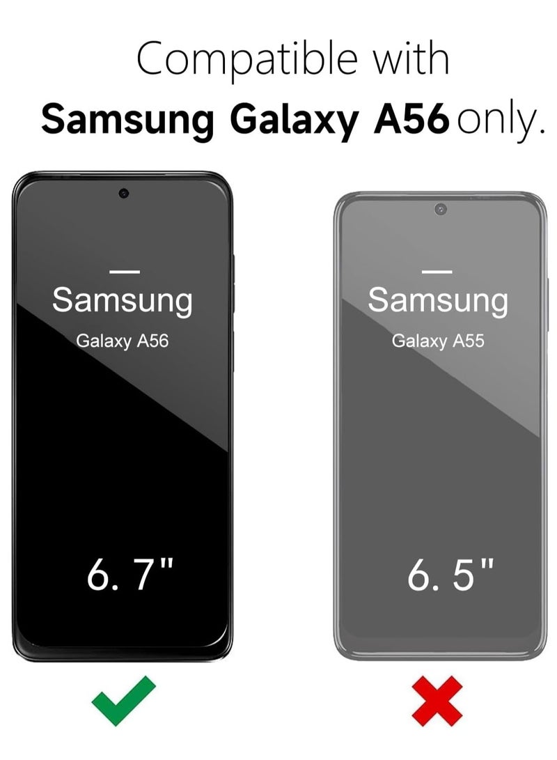 BORTONY Samsung Galaxy A56 Case Liquid Silicone Case with Soft Microfiber Lining Cushion Protective Cover for Samsung Galaxy A56 5G 6.7-inch - Image 2