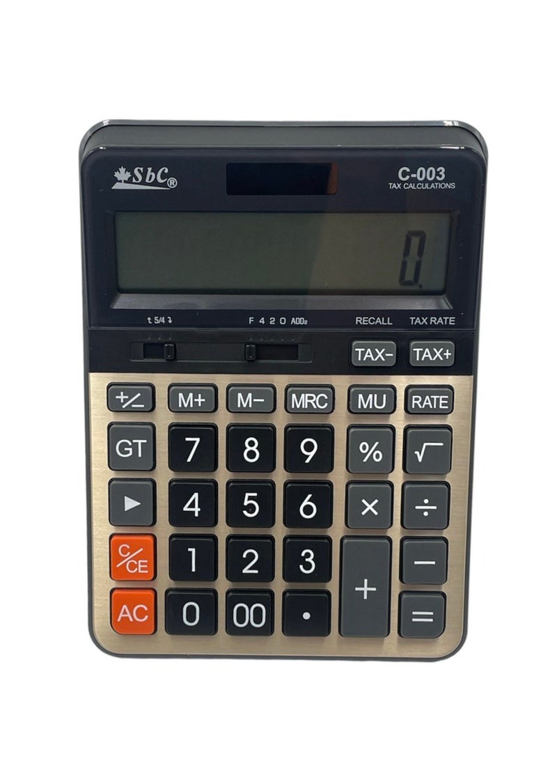 SBC - Basic desktop calculator with 12-digit display - Image 1