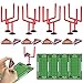 XIPEGPA 20 PCS Mini Flick Football Games Mini Table Top Sports Games with Foam Footballs Goal Post and Cards Finger Toys Office Indoor Football Sports Party Favors Birthday Gifts Office Desk Toys - Image 3