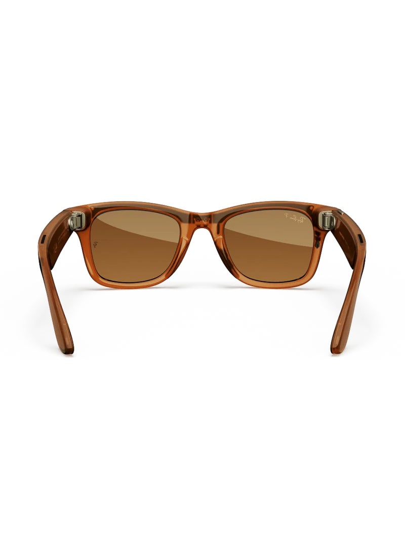 ميتا Ray-Ban Meta Wayfarer RW4008 670683 53 - - Image 4