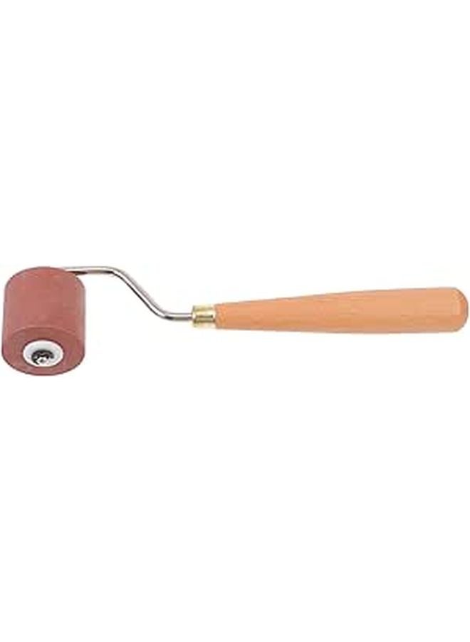 Premium Rubber Ink Roller For Printmaking And Craft Projects Lightweight Easy Clean Comfortable Grip - Image 1