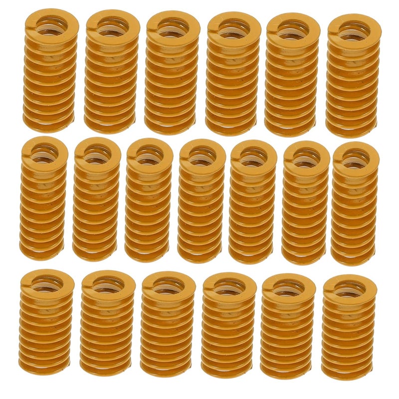 18pcs Light Load Compression Springs for Printer Heated Bed Leveling Die Head Springs Easy Installation and Stable Design - Image 1
