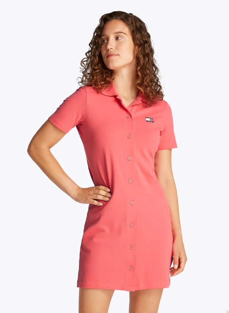 TOMMY JEANS Button-Up Mini Dress
