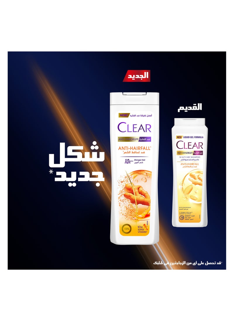 CLEAR Anti Dandruff 2IN1 Shampoo and Conditioner Anti Hairfall, for 10X Stronger Hair, 360ML  - Image 5