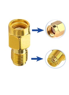 SUNSAR 4 Pcs SMA Female to RP-SMA Male Jack Adapter SMA Male Plug to SMA Female Connector Coaxial Coax Adapter  - Image 2