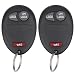 Vurkcy Key Fob Keyless Entry Remote Compatible with Chevy Colorado Venture GMC Canyon Pontiac Montana Isuzu i280 i290 i350 i370 Hummer H3 H3T Replacement for L2C0007T 3 Button Pack of 2 - Image 2