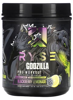 RYSE Godzilla PreWorkout Blackberry Lemonade 1.6 lbs (732 g) 