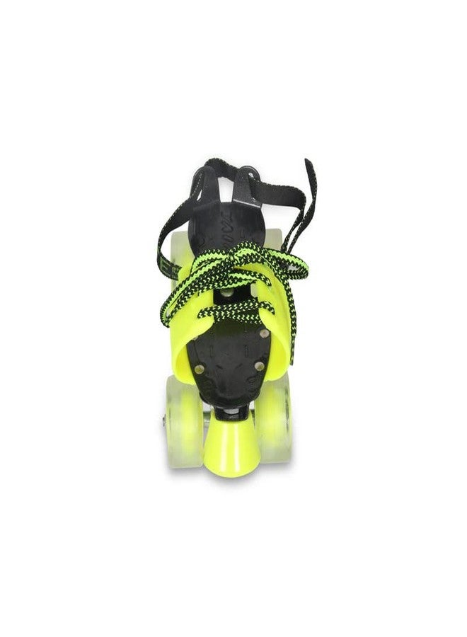 Viva Sonata Roller Skates | Adjustable 4 Wheel Skating Shoes | Very Smooth | Green | Outdoor Skates | - Image 1