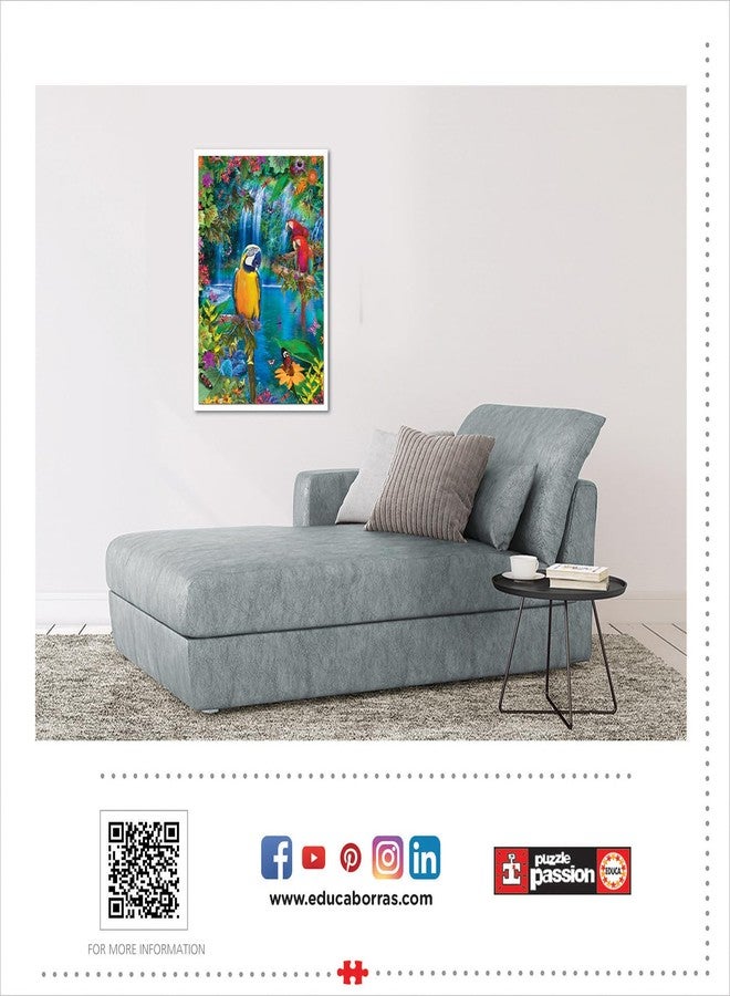 EDUCA بازل باسشن إديوكا طيور أرض استوائية (500 قطعة) - Image 2