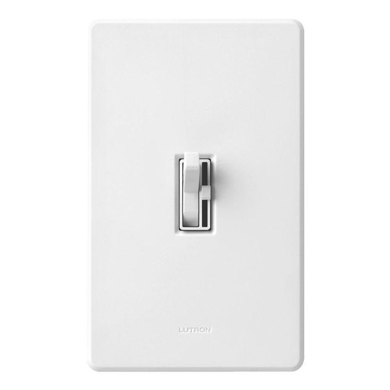 Lutron Toggler 1000-Watt 3-Way Incandescent Dimmer Switch, AY-103P-WH, White - Image 2