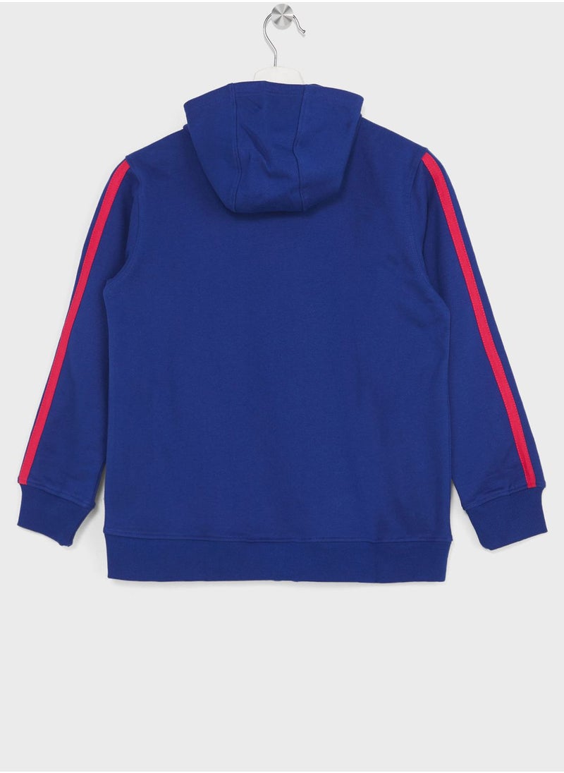 Pinata - Girls Contrasting Full Zip Hoodie - Image 1