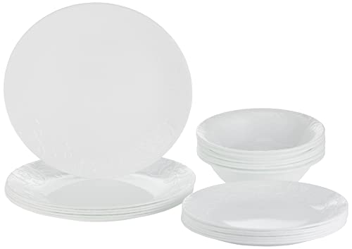 Corelle Bella Faenza 18 Piece Dinnerware Set - White - Image 5