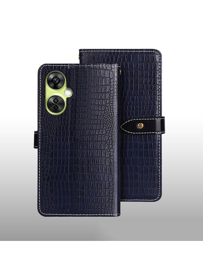 The Bros Case For OnePlus Nord CE 3 Lite Crocodile Texture Leather Phone Case