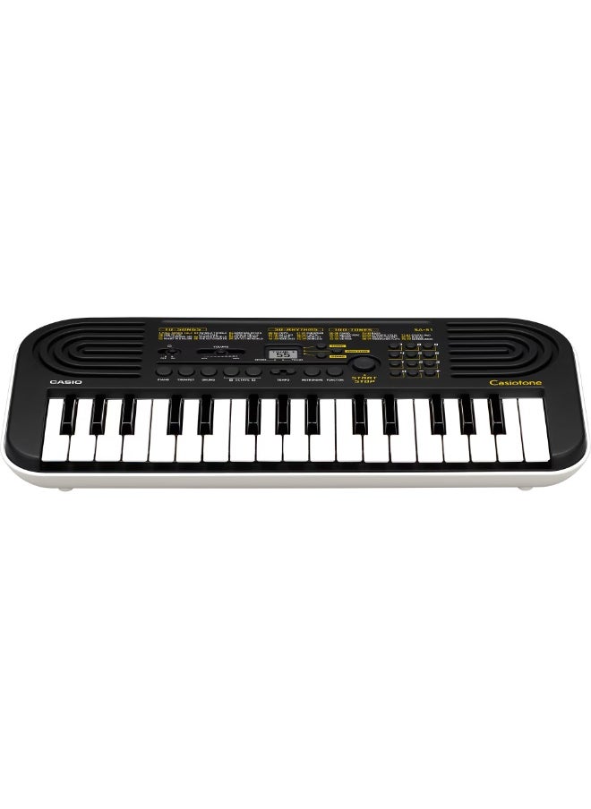 CASIO Casiotone SA‑51 32‑Key Mini Keyboard – 100 Tones, 50 Rhythms, Battery-Powered  - Image 1