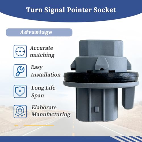 Getfarway Turn Signal Pointer Socket 33302-S5A-A01 Compatible with 2007-2015 Acura RDX, 2004-2008 Acura TL, 2011-2014 Acura TSX, 2001-2003 Honda Civic, 2002-2004, 2012-2016 Honda CR-V, Plug and Play - Image 5