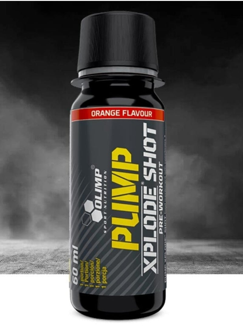 Olimp - Pump Xplode Shot Pre Workout 20 Pcs x 60 Ml Orange - Image 1