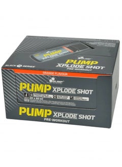 Pump Xplode Shot Pre Workout 20 Pcs x 60 Ml Orange