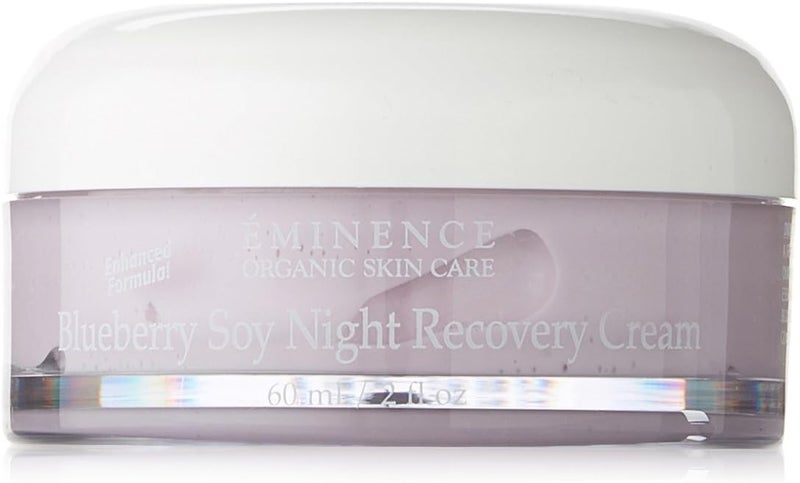 Eminence Blueberry Soy Night Recovery Cream - 60ml Anti-Aging Moisturizer - Image 1