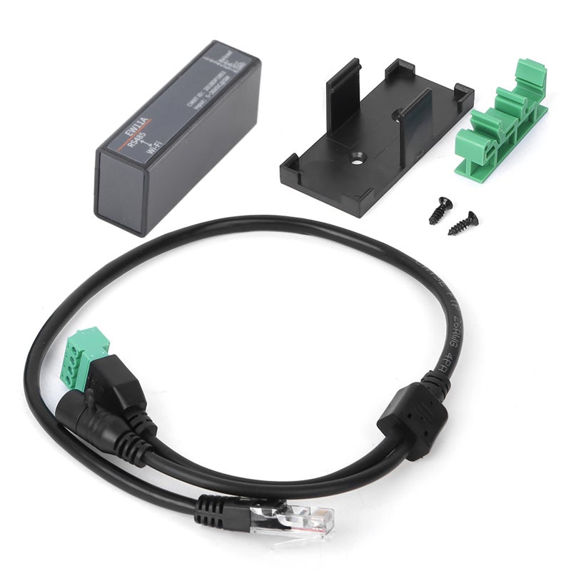 ELFIN RS485 To WiFi Serial Server: 18 X 26 X 61mm Built-In Antenna - Multiple Data Encryption Methods ModbusTCP Support For Industrial Automation & IoT Applications - Image 2