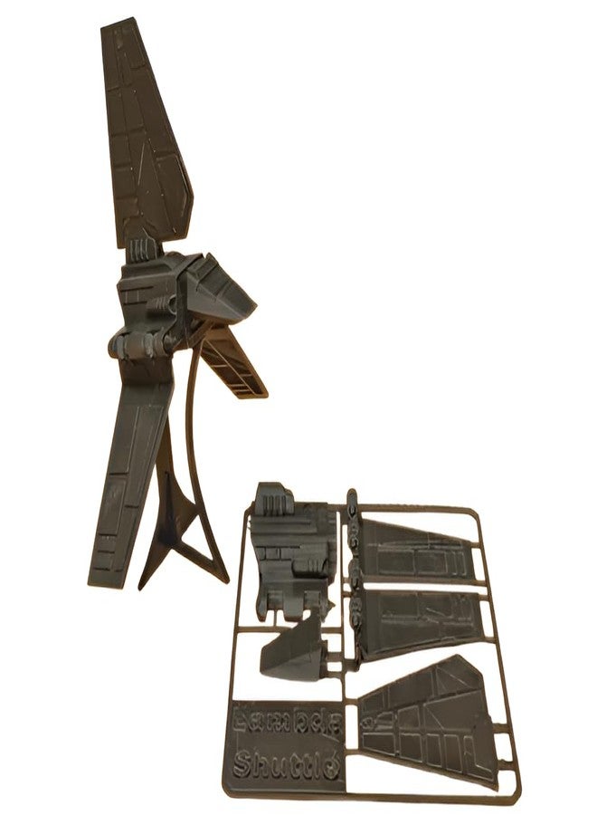 Beoals Imperial Shuttle Model Kit, Grey Plastic Construction Set, Collectible Display Piece - Image 1