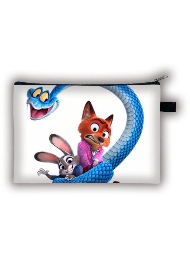 New Zootopia 2 Large Coin Purse Children's Desktop Large Capacity Storage Bag Portable Clutch Bag Batch