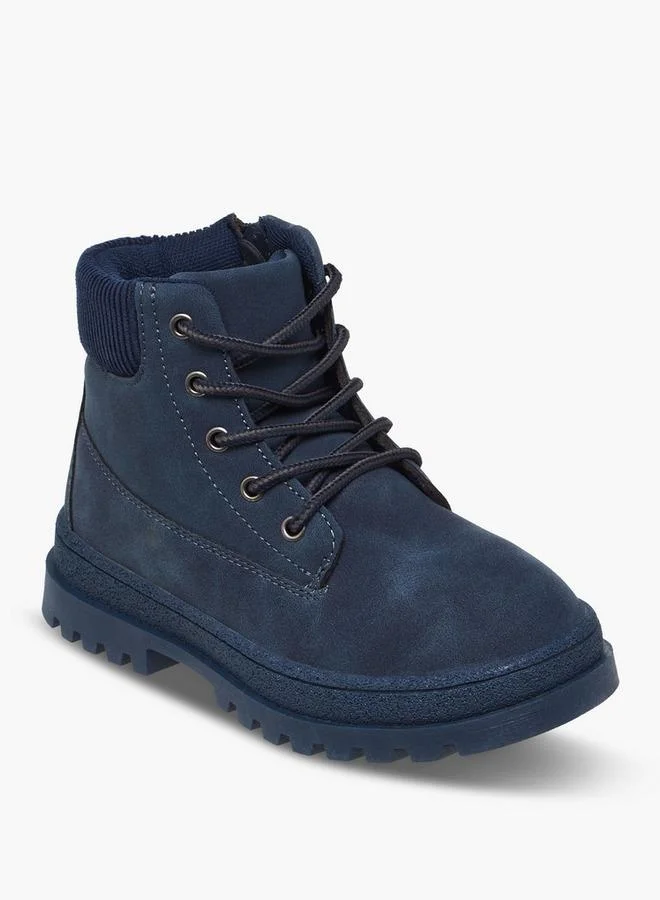 LBL by Shoexpress Boys Lace-Up Ankle Boots