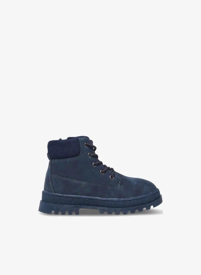 LBL by Shoexpress Boys Lace-Up Ankle Boots