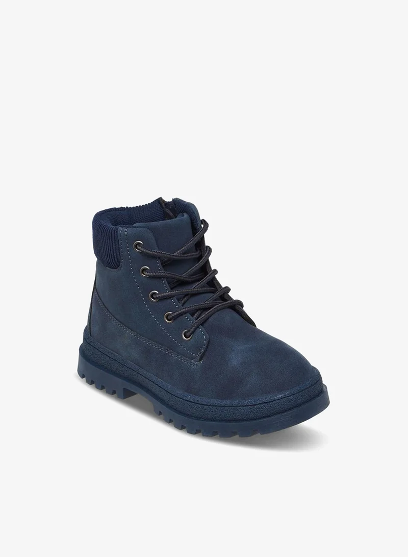 LBL by Shoexpress Boys Lace-Up Ankle Boots