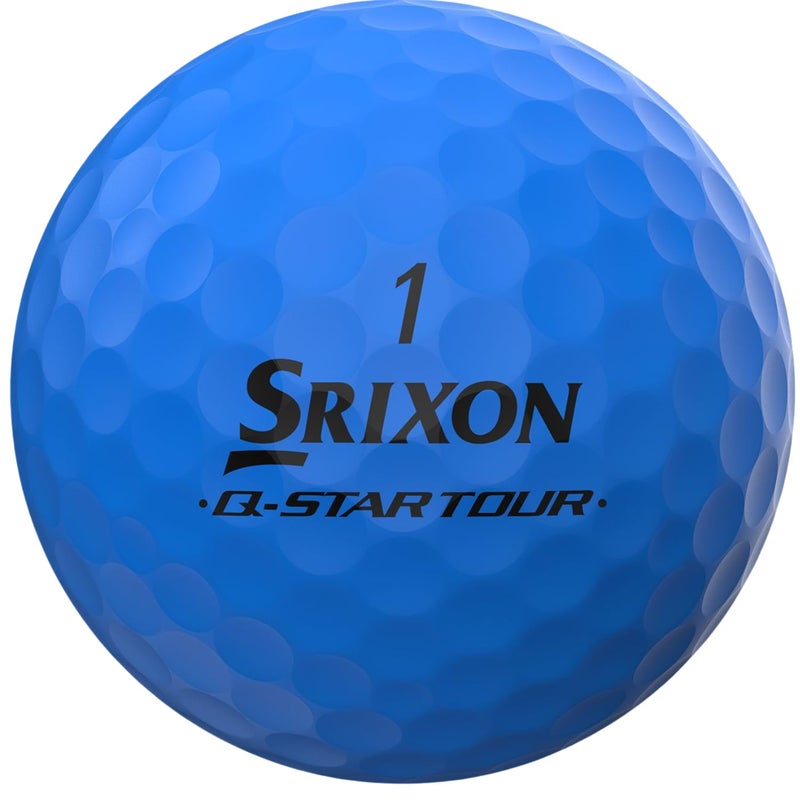 Srixon Q-Star Tour Divide Golf Balls, Blue/Yellow - Image 2