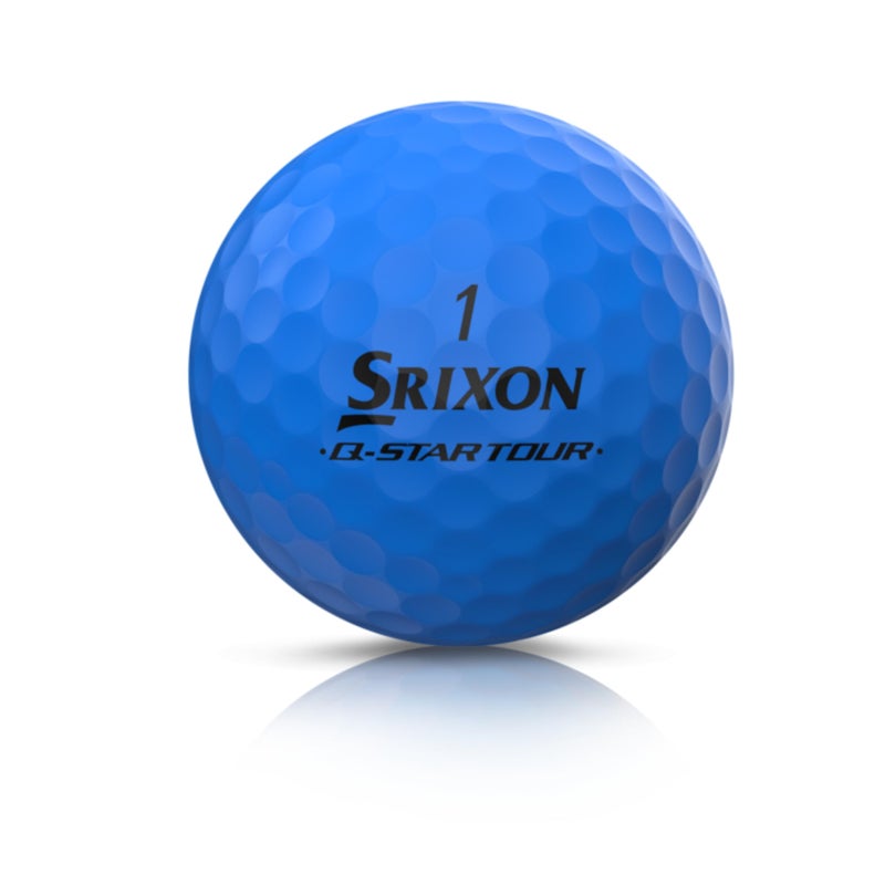 Srixon Q-Star Tour Divide Golf Balls, Blue/Yellow - Image 4