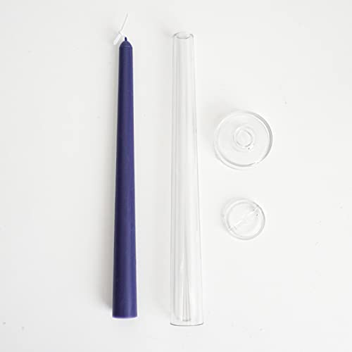 tokerut 2Pack Candle 10.2 Inch Large Molds Candle Making Supplies Wedding Candle Mold Classic Dinner Candle Mold - Image 2