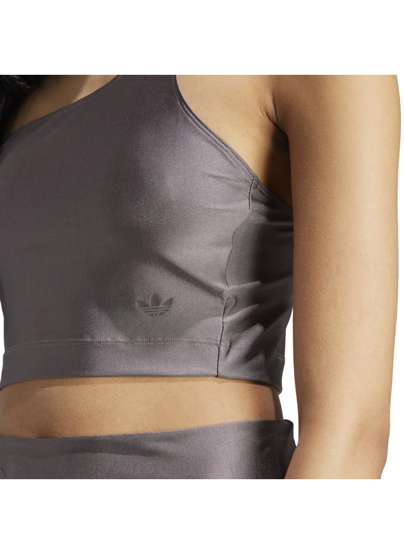 Adidas adidas SPANDEX CROP Brown Originals Women TOPS