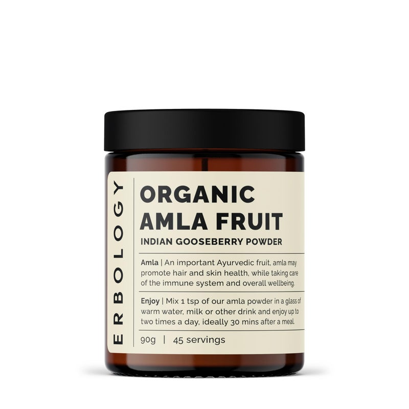 Erbology Organic Amla Powder 32 oz 45 Servings Indian Gooseberry Skin and Hair Regeneration Rich in Vitamin C Sustainably Sourced Straight from Farm in India Small Batch GMOFree - Image 3