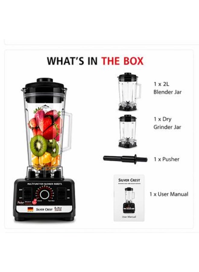 Silver Crest 5500W Performance Power Blender with 8 Blades - Image 4