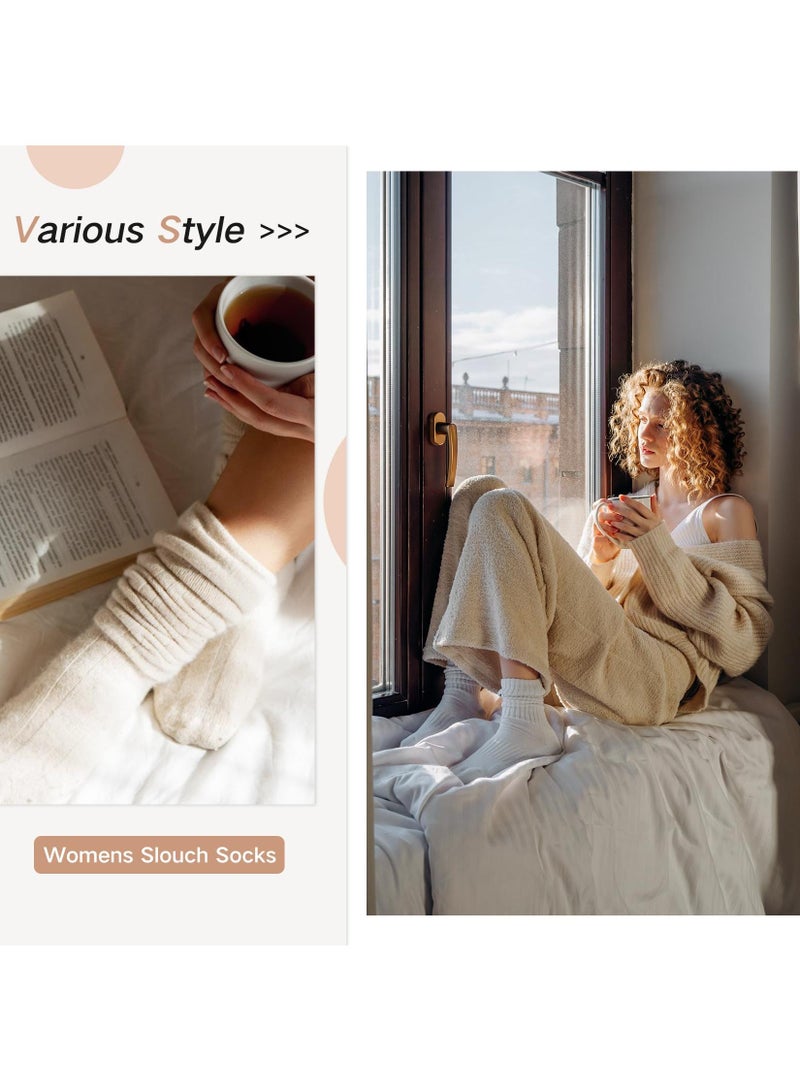 Sweet seven Embrace 80's Retro Style with Slouch Socks - Lightweight,  1 Pair - Image 5