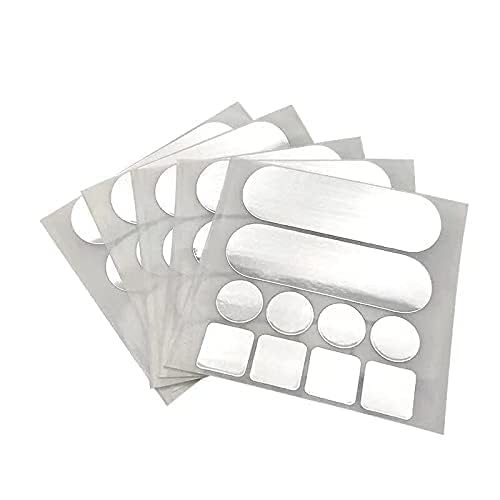 FIORENSE FIORENSE Steel Patch Sticker Leakage Repair Waterproof Sticker Creak Seal Stickers Aluminum Foil Sticker Patches for Fixing Broken Things PotBucket Crack Repair Sticker  - Image 1
