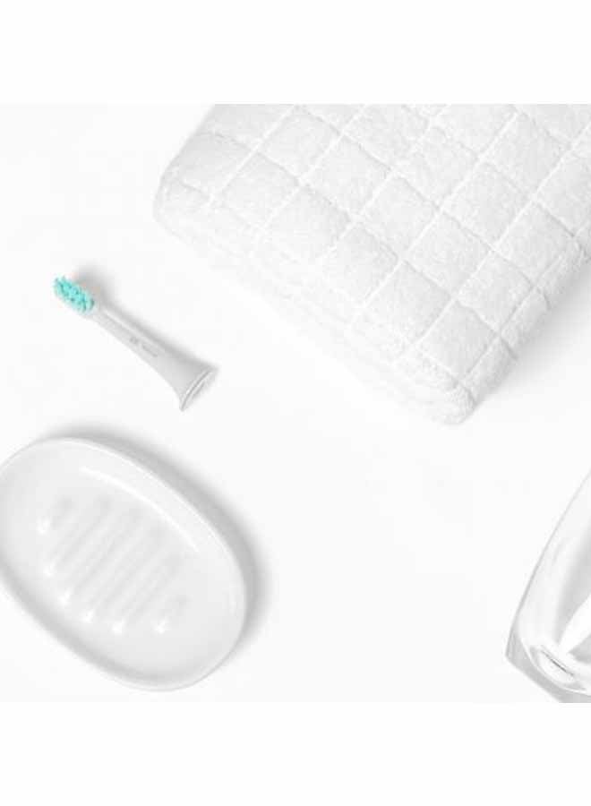 Xiaomi 3 Pack Electric Toothbrush Head White/Green - Image 5