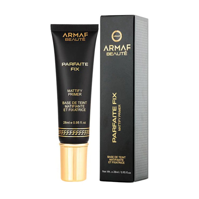 Armaf Beaute أرماف بيوتي بارفيت فيس ميك أب فيكس ماتيفاي برايمر 28 مل، برايمر جل شفاف مع فيتامين E، تحكم في الزيوت، قاعدة مكياج ماتيفاي، لمسة نهائية خالية من اللمعان، لجميع درجات البشرة - Image 3