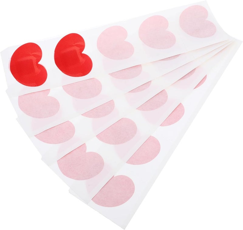 50pcs Heart-Shaped Adhesive Bandages 52x42mm Disposable Self-Adhesive Wound Patches Breathable Portable for First Aid and Wound Care - Image 1