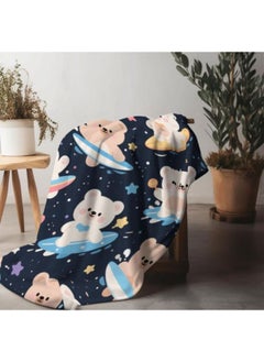 General Baby and children's cartoon flannel thin blanket (warm and comfortable, suitable for sleep, game use) 70cm*100cm - 783  - Image 4