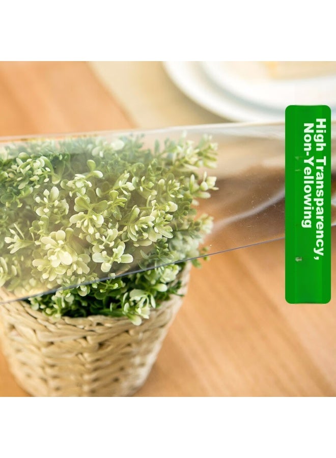 Mingju Fabric Thick Pvc Tablecloth, Waterproof And Oil-proof Table Mat, Crystal Board, Transparent And Odorless 90*150cm - Image 5