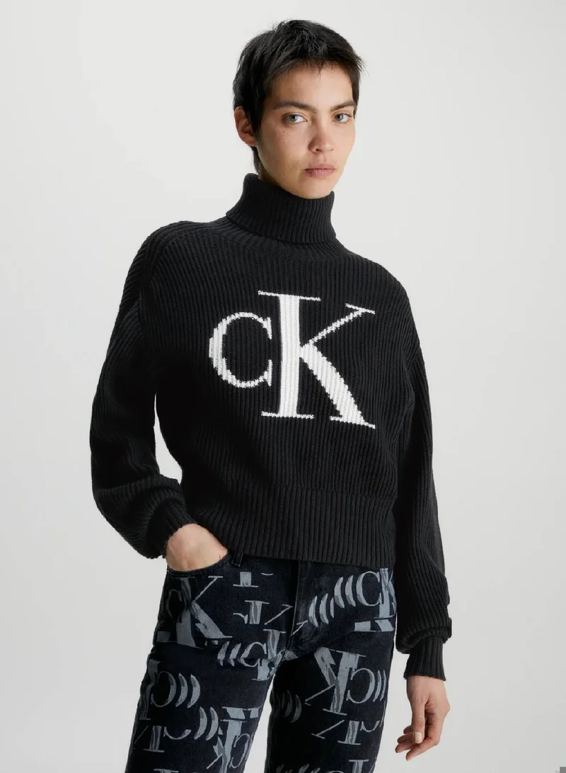Calvin Klein Jeans Relaxed Monogram Jumper