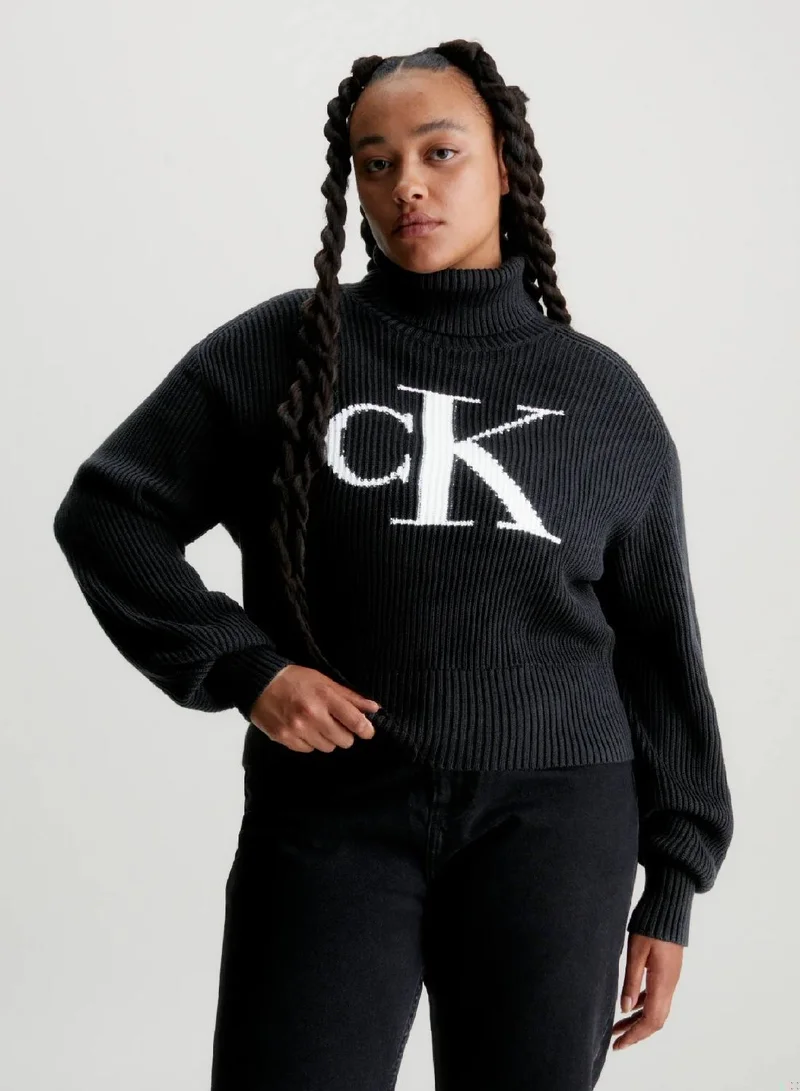 Calvin Klein Jeans Relaxed Monogram Jumper