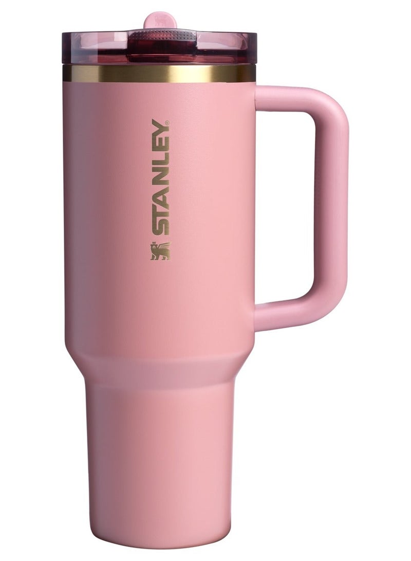 Stanley Quencher ProTour Flip Straw Tumbler with Leakproof Lid 40 oz | Built-In Straw & Handle | Cupholder Compatible for Travel | Insulated Stainless Steel Cup | BPA-Free - Image 1