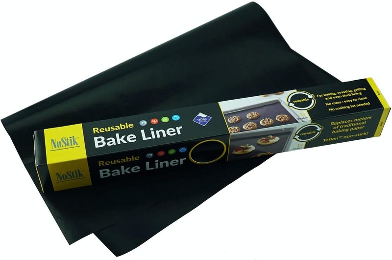 NOSTIK Reusable Teflon Cooking Mat. Non Stick. No Mess. with 5 Year Guarantee : 33 x 40cm - Image 1