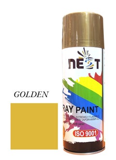 Nest "NEST GOLDEN Spray Paint - 400ml, Multipurpose, Fast Drying, High Gloss Finish 