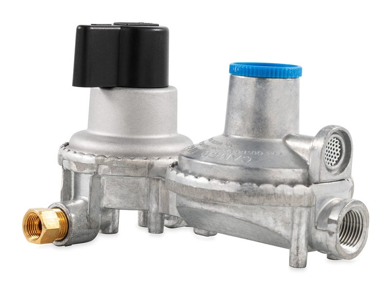 Camco Propane Double-Stage Auto-Changeover Regulator | Features Auto Switch Over from Empty to Full Propane Tank | Ideal for Refilling Propane Supplies for RVing, Camping, Grilling, and More (59005) - Image 3